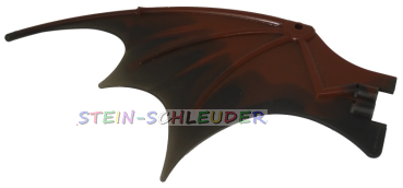 Lego Drachenflügel mit schwarzen Schwingen (51342pb03)