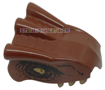 Lego Drachenkopf bedruckt (51344pb01)