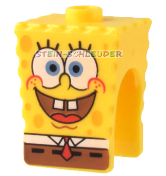 Lego Minifig Kopf -Sponge Bob- (54872pb01)