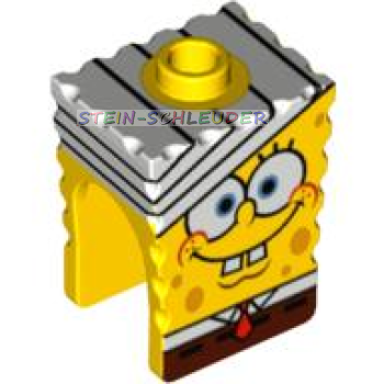 Lego Minifig Kopf -Sponge Bob- (54872pb05)