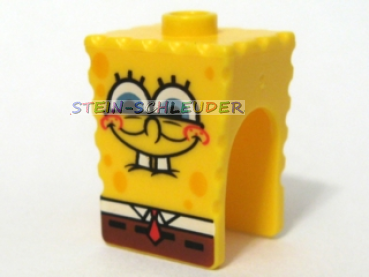 Lego Minifig Kopf -Sponge Bob- (54872pb07)