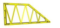 Lego Stütze / Brückenteil 31 x 13 (55767)