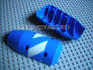 Lego Halbzylinder 6 x 3 x 10 mit Sticker (577922pb01)