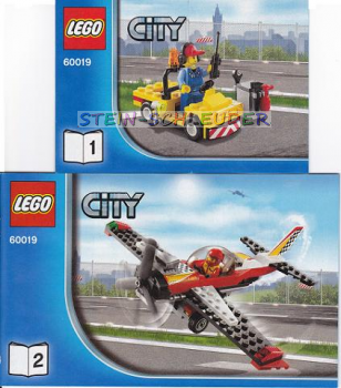 Lego Bauanleitung  -Stunt Plane- (60019)
