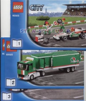 Lego Bauanleitung -Grand Prix Truck- (60025)