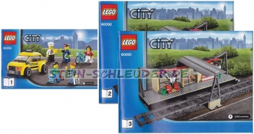 Lego Bauanleitung  -Train Station- (60050)