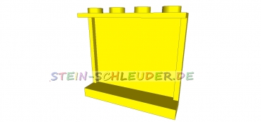 Lego Paneele 1 x 4 x 3 seit. gestützt (60581)