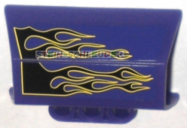 Lego Technik Motorblock-Hälfte mit Sticker (61069pb001l)