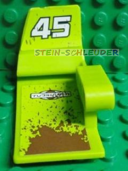 Lego Technik Liftarm 3 mit Paneel rechts - Kotflügel- (61070pb002)