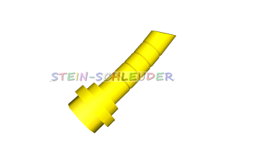 Lego Minifigur Laserschwert Griff gebogen (61199)