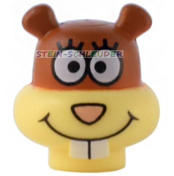 Lego Minifig Kopf -Sandy Cheeks- (61285pb01)