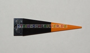 Lego Platte 1 x 2 mit flexibler oranger Spitze (61406pb04)