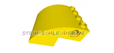 Lego abgerunderter Stein 4 x 4 x 2 (61487)