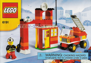 Lego Creator Bauanleitung -Fire Fighter Building Set- (6191)