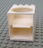 Lego Schrank mit Beckenauschnitt 4 x 4 x 4 (6197b)