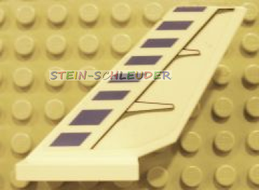 Lego Leitwerk mit Sticker (6239pb020L)