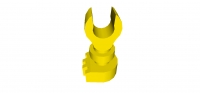 Lego Minifigur Skelettbein (6266)