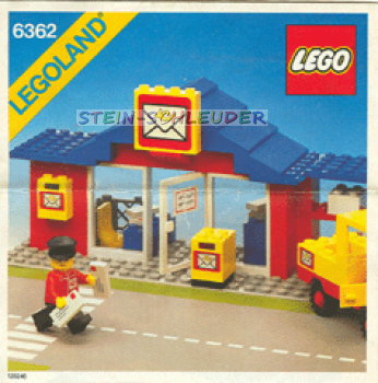 Lego Bauanleitung -Post Office- (6362)