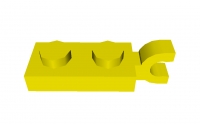 Lego Platte 1 x 2 mit horizontalem Clip (63868)