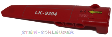 Lego Technik Verkleidungspaneel #6 lang mit Sticker (64393pb015)