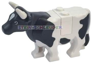 Lego Kuh bedruckt komplett (64452pb02c01)