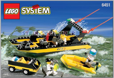 Lego Bauanleitung -River Response- (6451)
