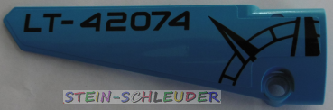 Lego Technik Verkleidungspaneel #5 mit Sticker (64681pb039)