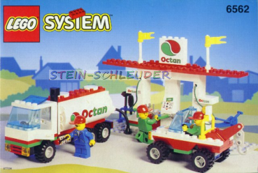 Lego Bauanleitung -Gas Stop Shop- (6562)