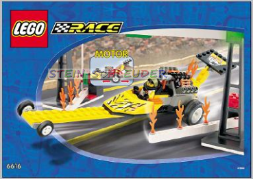 Lego Bauanleitung -Rocket Dragster- (6616)