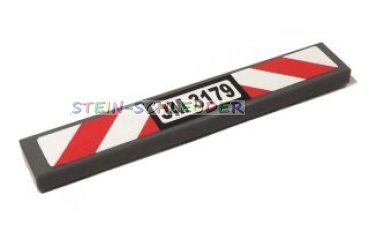 Lego Fliese 1 x 6 mit Sticker (6636pb040)
