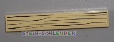 Lego Fliese 1 x 6 mit Sticker (6636pb069)