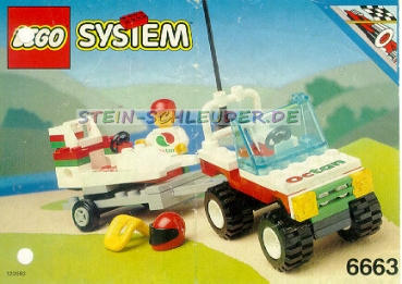 Lego Bauanleitung -Wave Rebel- (6663)