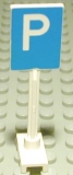 Lego Verkehrszeichen - Parkplatz- (675px1)