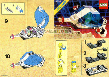 Lego Bauanleitung -Auxiliary Patroller- (6850)