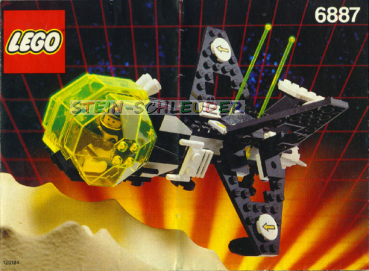 Lego Blacktron II  Bauanleiung -Allied Avenger- (6887)