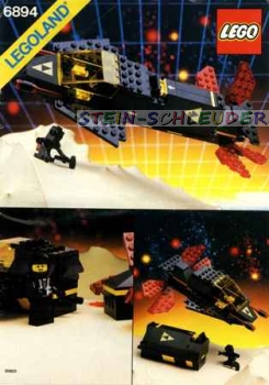 Lego Bauanleitung -Blacktron I Invader- (6894)