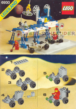 Lego Bauanleitung -Space Supply Station- (6930)