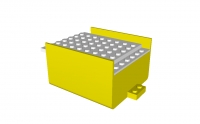 Lego Bootsegment Mitte 6 x 8 x 3 & 1/3 (x146c02)