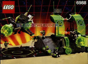 Lego Blacktron II  Bauanleiung -Alpha Centauri Outpost- (6988)