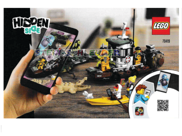 Lego Hiden Side Bauanleitung -Wrecked Shrimp Boat-