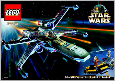 Lego Starwars Bauanleitung -X-wing Fighter- (7142)