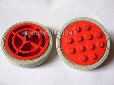 Großes Lego Rad mit Reifen (715a)