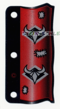 Lego Plastikflagge 3 x 6 -Ninaschwarz- (71864)