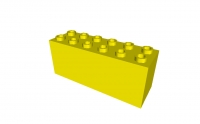 Lego Gewichtstein 2 x 6 x 2  53g(73090b)