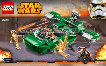 Lego Bauanleitung -Flash Speeder- (75091)
