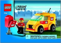 Lego City Bauanleitung -Mail Van- (7731)