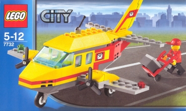 Lego City Bauanleitung -Air Mail- (7732)