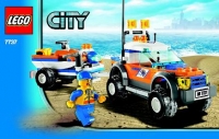 Lego Bauanleitung -Küstenwache 4WD & Jet Scooter- (7737)