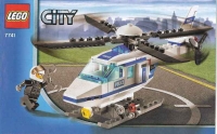 Lego Bauanleitung -Police Helicopter- (B_7741)