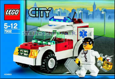 Lego City Bauanleitung  -Doctor's Car- (7902)